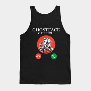 Ghost face calling Tank Top